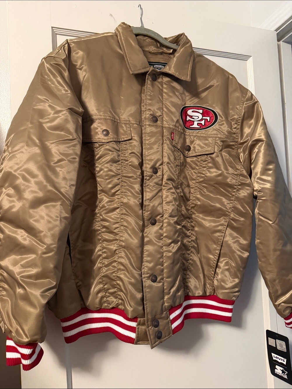 NWT Levi’s/Starter 49er Jacket $188 Retail